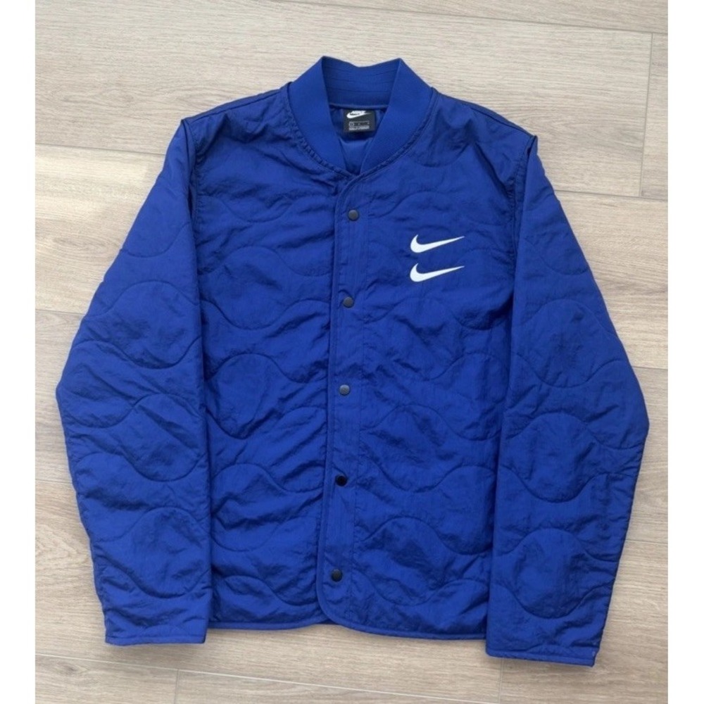 Blue Nike Bomber Jacket Size MEDIUM